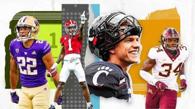 Josh Allen - Aidan Hutchinson - Todd Macshay - NFL mock draft 2022 - Todd McShay's predictions for all 64 picks of Rounds 1 and 2, including five QBs, 11 receivers and two more trades - espn.com - state Michigan -  Jacksonville - state Delaware - county Hutchinson