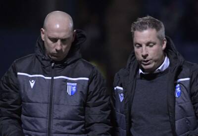 Gillingham's relegation rivals Wimbledon, Fleetwood and Morecambe are in League 1 action tonight as boss Neil Harris watches weekend opponents Wycombe