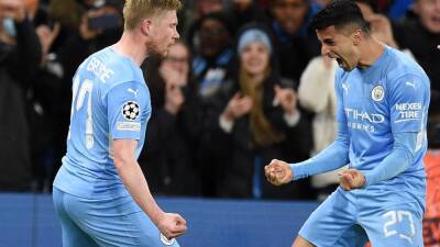 De Bruyne gives Manchester City the edge against Atletico Madrid