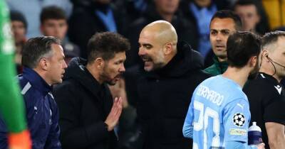 Pep Guardiola predicts Atletico Madrid changes for Man City second leg