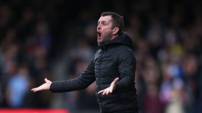 Nathan Jones feels the frustration as late goal denies Luton victory
