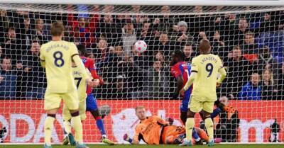 Wilfried Zaha - Conor Gallagher - Aaron Ramsdale - Patrick Vieira - Philippe Mateta - Joachim Andersen - Patrick Vieira’s Crystal Palace beat former club Arsenal to dent top-four hopes - breakingnews.ie - Manchester - county Eagle - Jordan