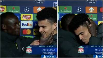 Liverpool: Sadio Mane interrupted Luis Diaz's interview to show him some love