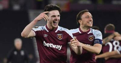 Declan Rice - David Moyes - Ham United - Tomas Soucek - London Stadium - West Ham ace now walking a tightrope ahead of Lyon clash; Moyes will be wary of potential blow - msn.com