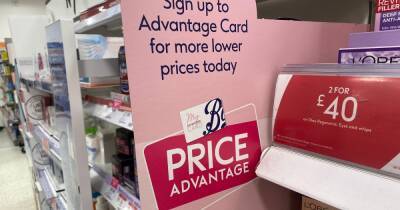 Boots shoppers can get up to half price online - but only if you have an Advantage Card