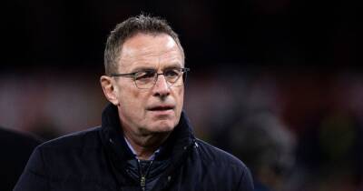 Austrian FA denies approaching Manchester United interim boss Ralf Rangnick for national team job