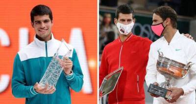 Carlos Alcaraz named among Novak Djokovic and Rafael Nadal as French Open favourites