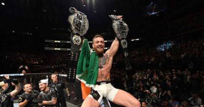Conor McGregor named in top three 'all-time' list by current UFC champion