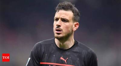 Alessandro Florenzi - AC Milan's Florenzi undergoes knee surgery - timesofindia.indiatimes.com - Italy