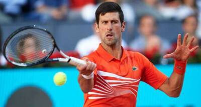 Novak Djokovic appears on Madrid Open entry list as Serb ramps up French Open preparations