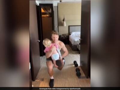 Watch: Rajasthan Royals' Jos Buttler Gets A Helping Hand From Adorable Daughter While Exercising