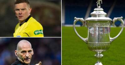 Referees named for Celtic v Rangers and Hearts v Hibs Scottish Cup semi-finals