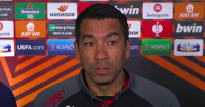 Every word of Gio van Bronckhorst's Rangers press conference as he shuts down 'trophy requirement' question