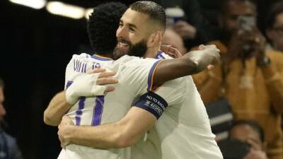 Benzema hat-trick puts Real Madrid in command against Chelsea