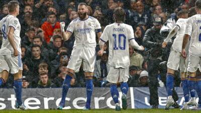Chelsea-Real Madrid: el triunfo histórico y el hat-trick de Benzema en imágenes