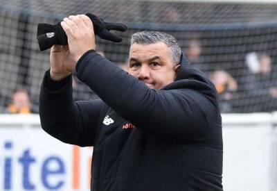 Maidstone United manager Hakan Hayrettin tells of emotional and physical strain of leading National League South title challenge