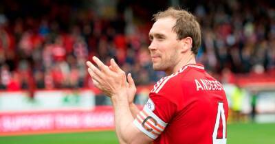 Russell Anderson reveals Andy Considine exit shock as Aberdeen legend gutted for former teammate