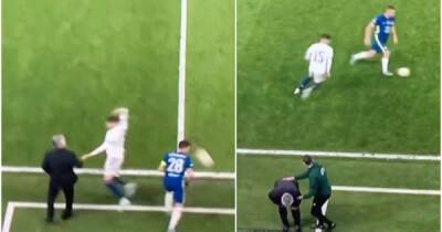 Fede Valverde clattered into Carlo Ancelotti - and didn't seem to even care