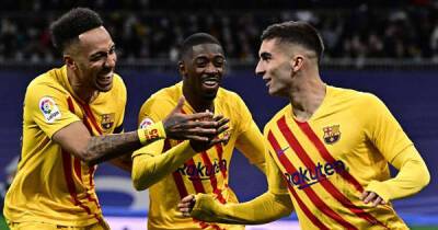 Luuk De-Jong - Samuel Umtiti - Is Eintracht Frankfurt vs Barcelona on TV tonight? Kick-off time, channel and how to watch Europa League fixture - msn.com - Germany -  Memphis