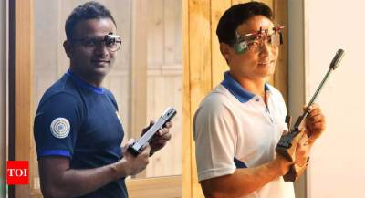 London Olympics - Top pistol shooters Vijay Kumar, Jitu Rai back in national squad - timesofindia.indiatimes.com -  Baku - India -  Sangwan