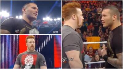 Randy Orton forgetting his promo lines on WWE Raw