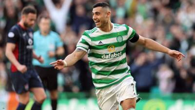 Celtic striker Giorgos Giakoumakis insists title race is ‘not over yet’