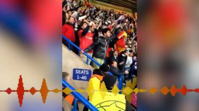 El jocoso cántico del madridismo en Stamford Bridge que se ha hecho viral en redes al segundo