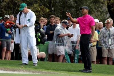Tiger tees off in improbable quest for 6th Masters title