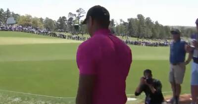 Joaquin Niemann - Fuming Tiger Woods drops F bomb at The Masters as camera catches returning icon's angry blast - dailyrecord.co.uk - Usa