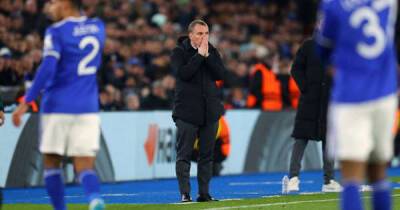 Leicester City fans blast 'back to front' Brendan Rodgers decisions after disappointing PSV draw