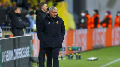 Jose Mourinho - Peter Rutherford - Gianluca Mancini - Lorenzo Pellegrini - As Roma - Roma 'favourites' for semis despite Bodo/Glimt defeat: Mourinho - channelnewsasia.com - Portugal - Norway