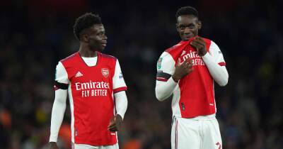 Mikel Arteta - Martin Odegaard - Eddie Nketiah - Hertha Berlín - William Saliba - How Arsenal’s 10 FM22 wonderkids have developed IRL in 2021-22 - msn.com - Tunisia - Cameroon -  Berlin