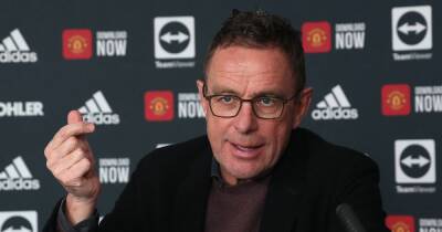 Cristiano Ronaldo - Ralf Rangnick - Rafa Benitez - Frank Lampard - Ralf Rangnick press conference LIVE Man United vs Everton early team news plus Cristiano Ronaldo updates - manchestereveningnews.co.uk