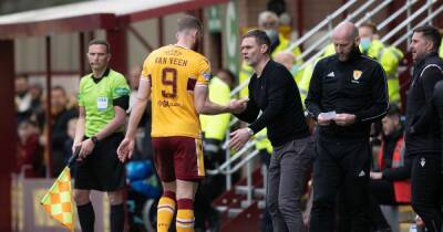 Motherwell boss Graham Alexander will tell his players how other games are going