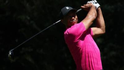 Dustin Johnson - Louis Oosthuizen - Cameron Smith - Scottie Scheffler - Woods again in Masters spotlight as second round underway - channelnewsasia.com - Scotland - Australia - South Africa - Chile - South Korea - state Georgia