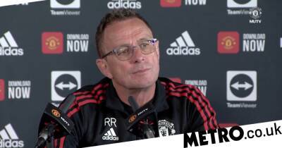 Ralf Rangnick reveals four Manchester United stars are injured as he dodges Erik ten Hag question