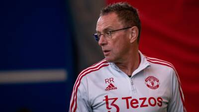 Cristiano Ronaldo - Ralf Rangnick - Luke Shaw - Raphael Varane - Scott Mactominay - Ralf Rangnick refuses to be drawn on Ten Hag rumours - rte.ie - Manchester