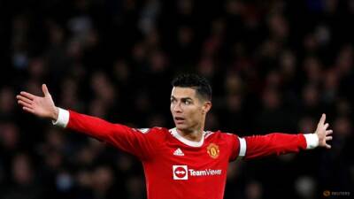 Cristiano Ronaldo - Ralf Rangnick - Luke Shaw - Raphael Varane - Scott Mactominay - Ronaldo back for Man Utd but injured Shaw faces weeks out - channelnewsasia.com - Manchester -  Leicester -  Amsterdam