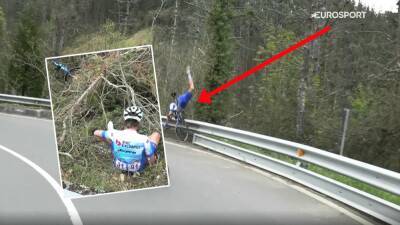 ‘His bike has catapulted down the ravine’ - Lucas Hamilton avoids ‘awful’ outcome from crash at Itzulia Basque Country
