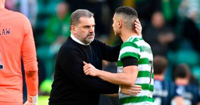 Ange Postecoglou defends Celtic star Giakoumakis over Rangers comments as he insists critics are 'missing the point'