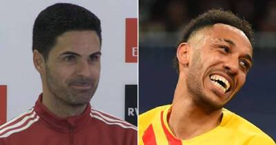 Mikel Arteta - Alexandre Lacazette - Mikel Arteta hits out at reporter questioning decision to sell Pierre-Emerick Aubameyang - msn.com