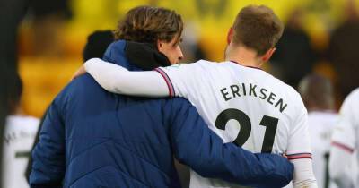 ‘I would love that’ – Frank reveals desire to keep Eriksen at Brentford
