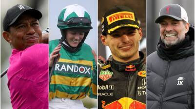 Max Verstappen - Lewis Hamilton - Frank Lampard - Tiger Woods - Augusta National - Rachael Blackmore - An armchair guide to the weekend’s sport on TV - bt.com - Manchester - Australia - Los Angeles - county Woods - Liverpool