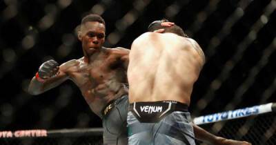Israel Adesanya admits his "jaw dropped" when his dad told him his net worth