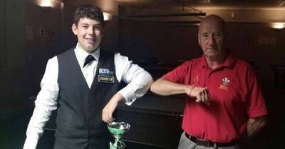 Welsh 15-year-old becomes youngest ever competitor to win World Snooker Championships match