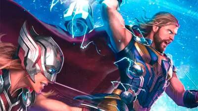 Thor y Jane Foster en el nuevo póster de Thor Love and Thunder: así lucen sus nuevas armaduras - MeriStation