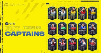 FUT Captains promo: Players involved & full ratings for FIFA 22 Ultimate Team release