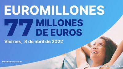 Euromillones: comprobar los resultados del sorteo de hoy, viernes 8 de abril