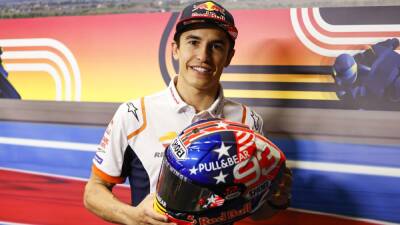 Márquez: "He venido aquí a competir y no a terminar" - en.as.com - Qatar - Indonesia - state Louisiana