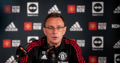 Manchester United manager Ralf Rangnick confirms he has delivered verdict on squad